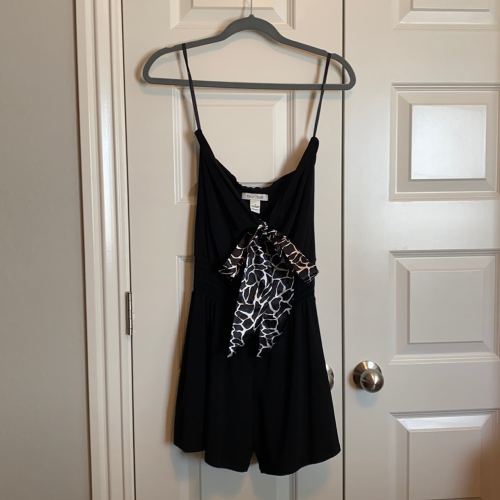 White House/Black Market polyester &spandex romper